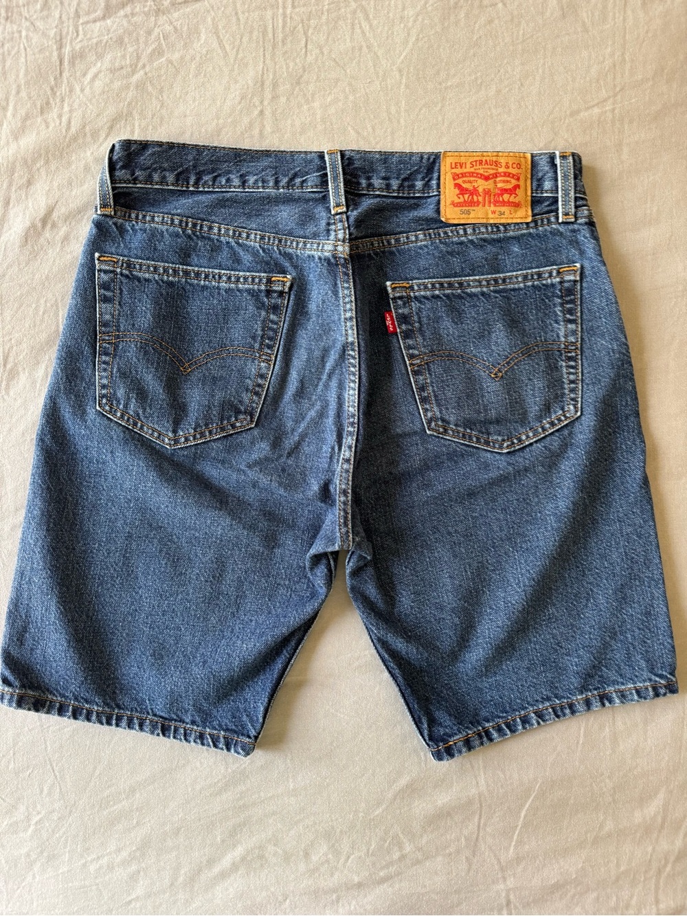 Levi's Blue Denim Men's Shorts